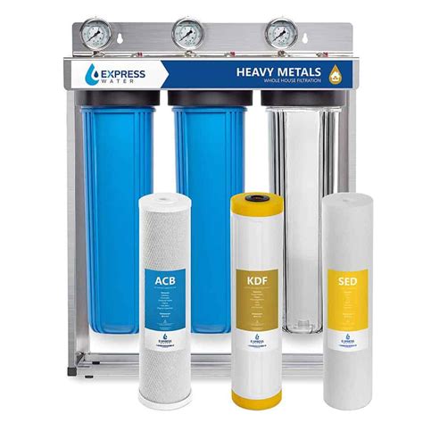 best whole house water filter for heavy metals|whole house filter replacement media.